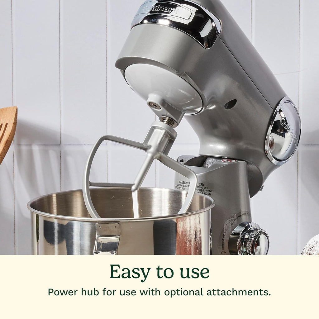 Cuisinart SMD-50BC Precision Pro Mélangeur numérique sur pied de 5,5 litres, métal, doublure argentée