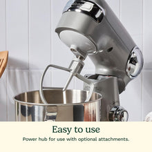 Load image into Gallery viewer, Cuisinart SMD-50BC Precision Pro Mélangeur numérique sur pied de 5,5 litres, métal, doublure argentée