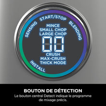 Load image into Gallery viewer, Ninja Detect Power Blender Processor Pro 3-en-1, mixeur 1200W, bol à mélanger, lame malaxeur, gobelet individuel, récipient, pétrir, mixer, hacher et mélanger, noir, TB401EU