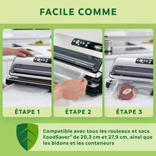 Load image into Gallery viewer, FoodSaver Professional Automated Vacuum Sealer | Storage Compartment for Roller and Cutter | Marinade Function | Includes Matching Vacuum Sealer Bags [FFS006X]