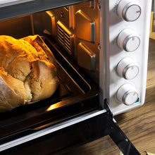 Load image into Gallery viewer, Cecotec Bake&amp;Toast 4600 Black Gyro Countertop Oven, 46 L, 2000 W, 12 Combinable Heating Functions, Includes Rotating Spindle, Crumb Catcher Tray.