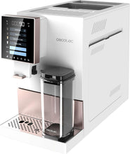 Load image into Gallery viewer, Cecotec Machine à Café Superautomatique Cremmaet Compactccino Black Rose, 19 bars, Réservoir à lait, Système Thermoblock, 5 niveaux de mouture, Réservoir à café 150g