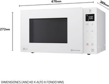 Load image into Gallery viewer, LG - Micro-ondes Grill Smart Inverter blanc
