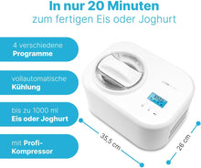 Load image into Gallery viewer, Clatronic ICM 3799 Kompressor-Eismaschine 1L