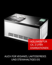 Load image into Gallery viewer, Unold 2074013 Gusto Turbine à Glace Réfrigérante Argent